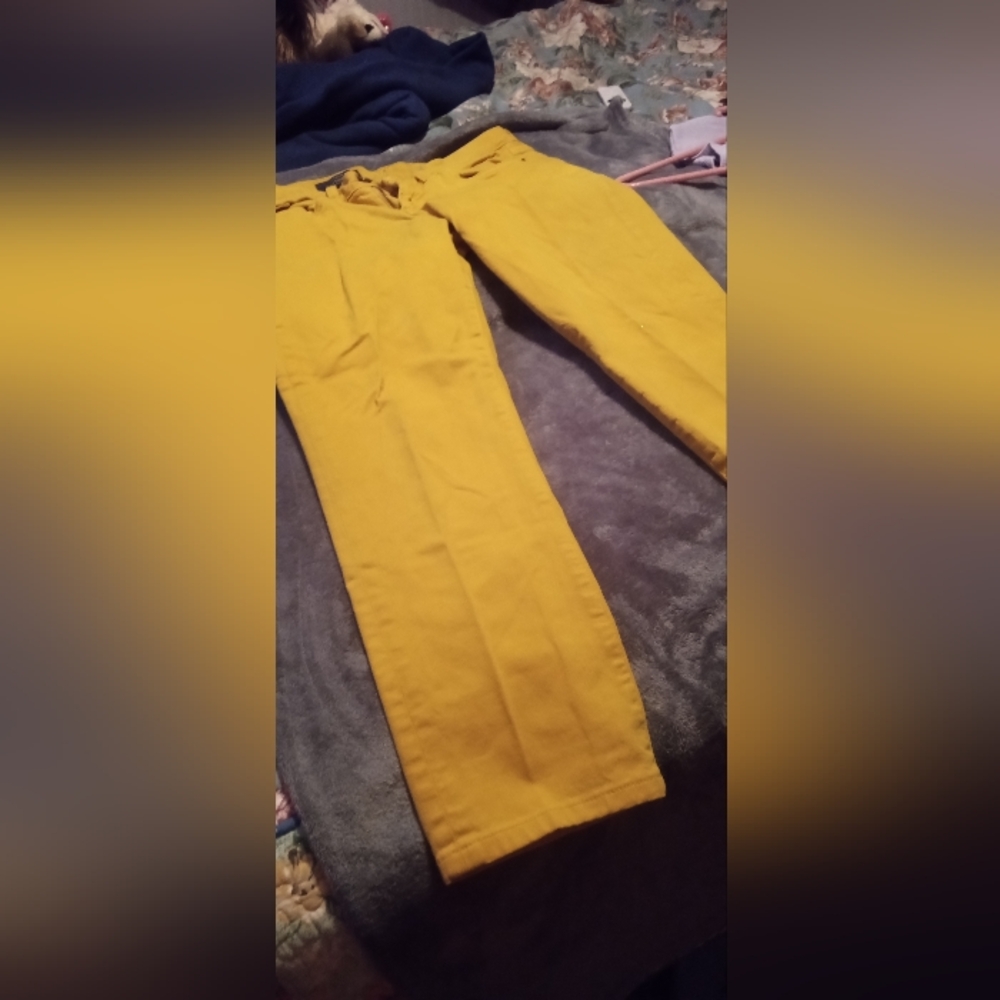 Mustard Yellow Pants